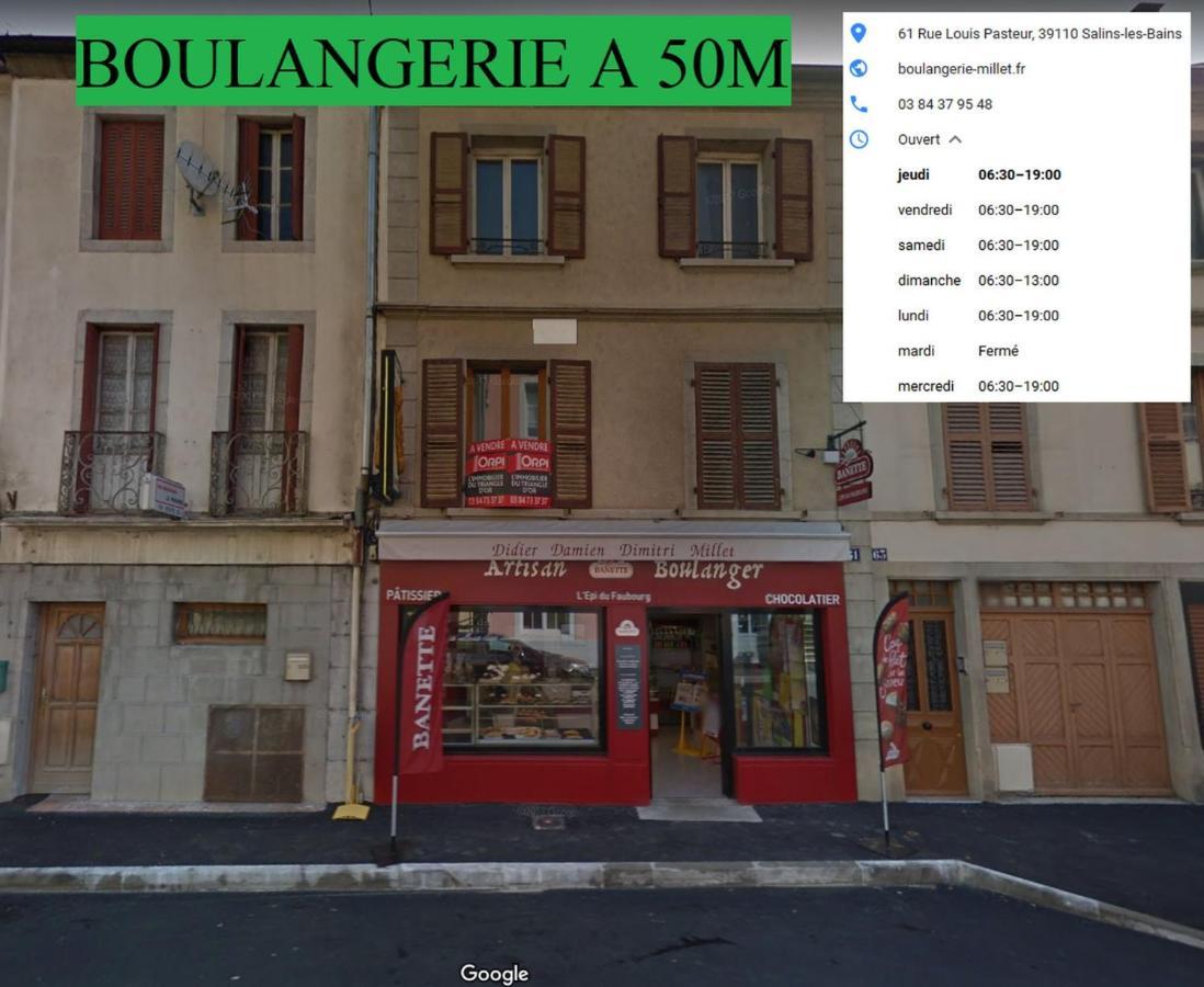 Appartement Cosy 2 Salins Les Bains Eksteriør billede
